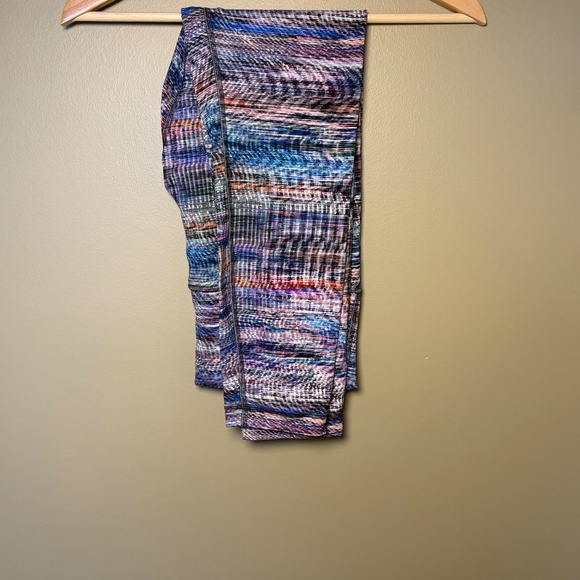 Lululemon Wunder Train High-Rise Tight 25" Digital Oasis White Multi Size - Picture 7 of 10